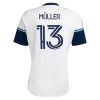 Camiseta de fútbol Vancouver Whitecaps FC Muller 13 Primera Equipación 2025-26 - Hombre